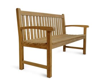 Bænk i teak model Rhema 150cm